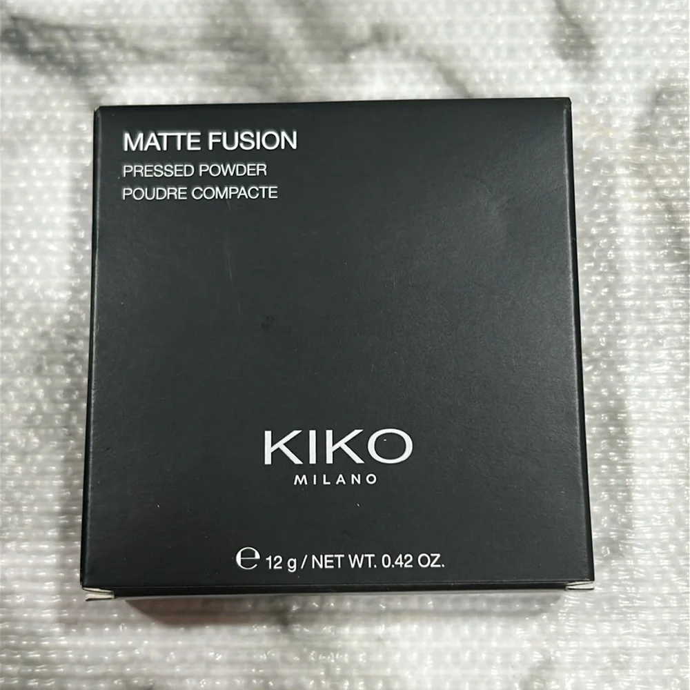 Kiko Milano Matte Fusion Pressed Powder- 04 Honey FULL SIZE NIB